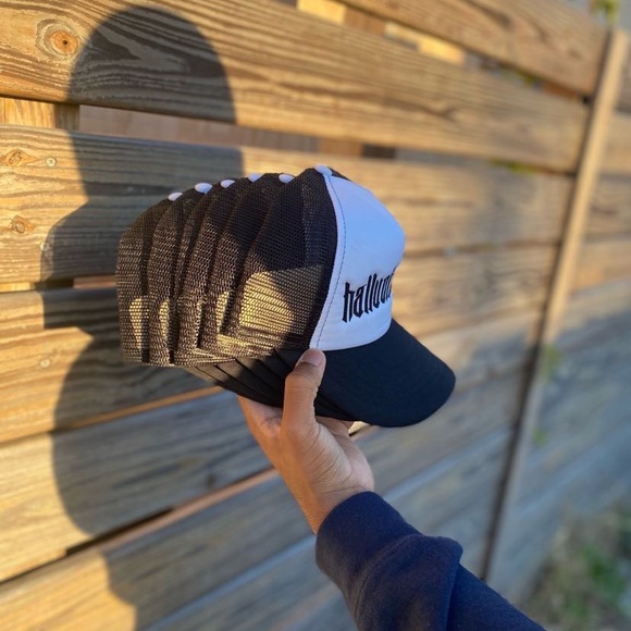 Hallucinations “Hand Sees All” Trucker Styled Snap-Back Hats - Picture 3 of 3